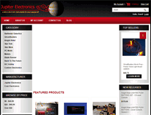 Tablet Screenshot of jupiterstore.com
